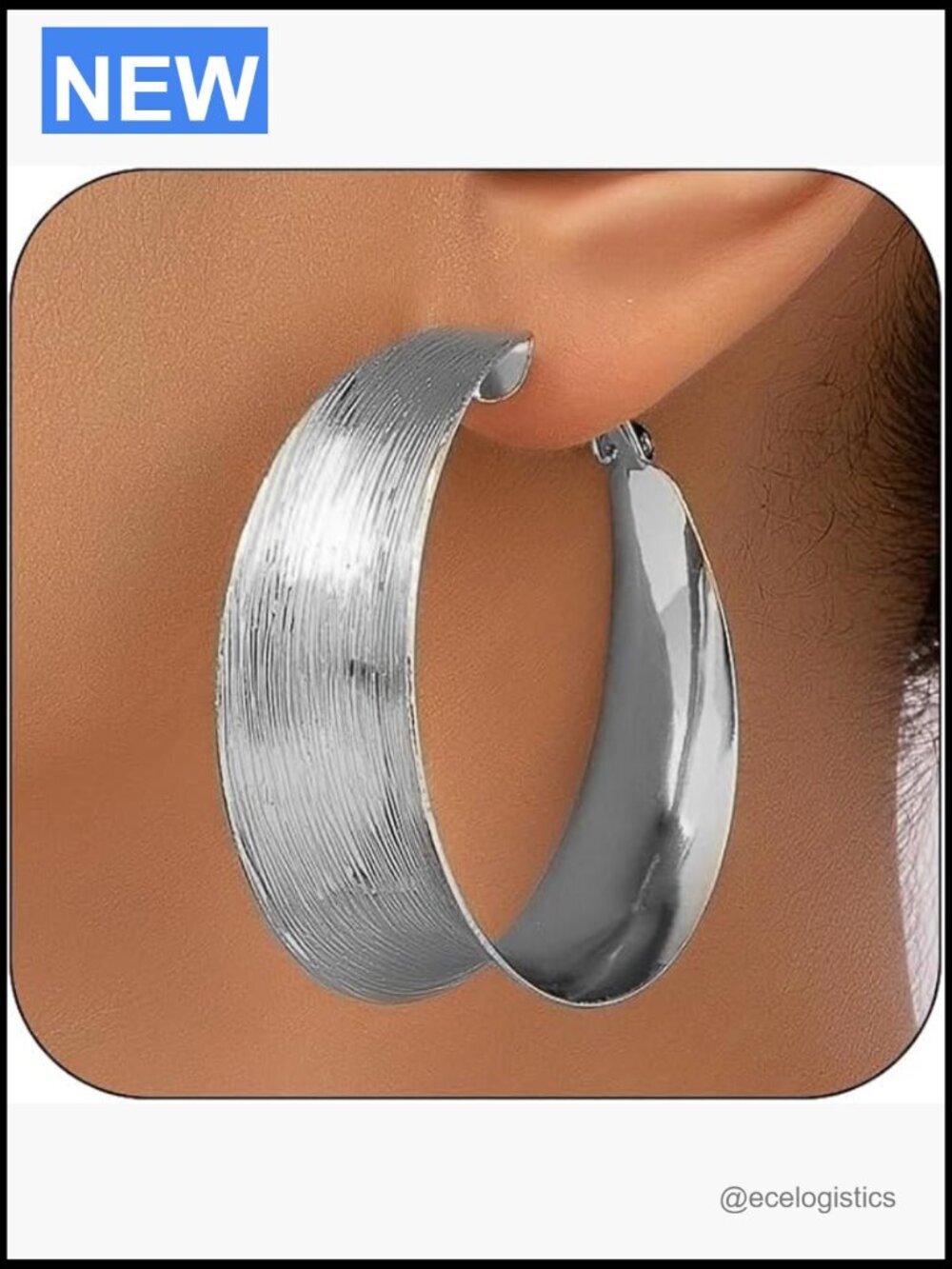 Chunky Gold Hoop Earrings Large Thick Huggie Earrings Statement Jewelry for